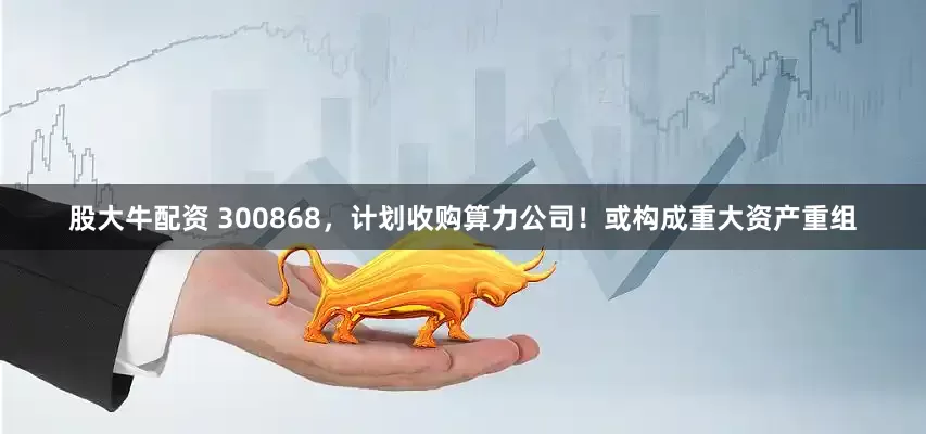 股大牛配资 300868，计划收购算力公司！或构成重大资产重组